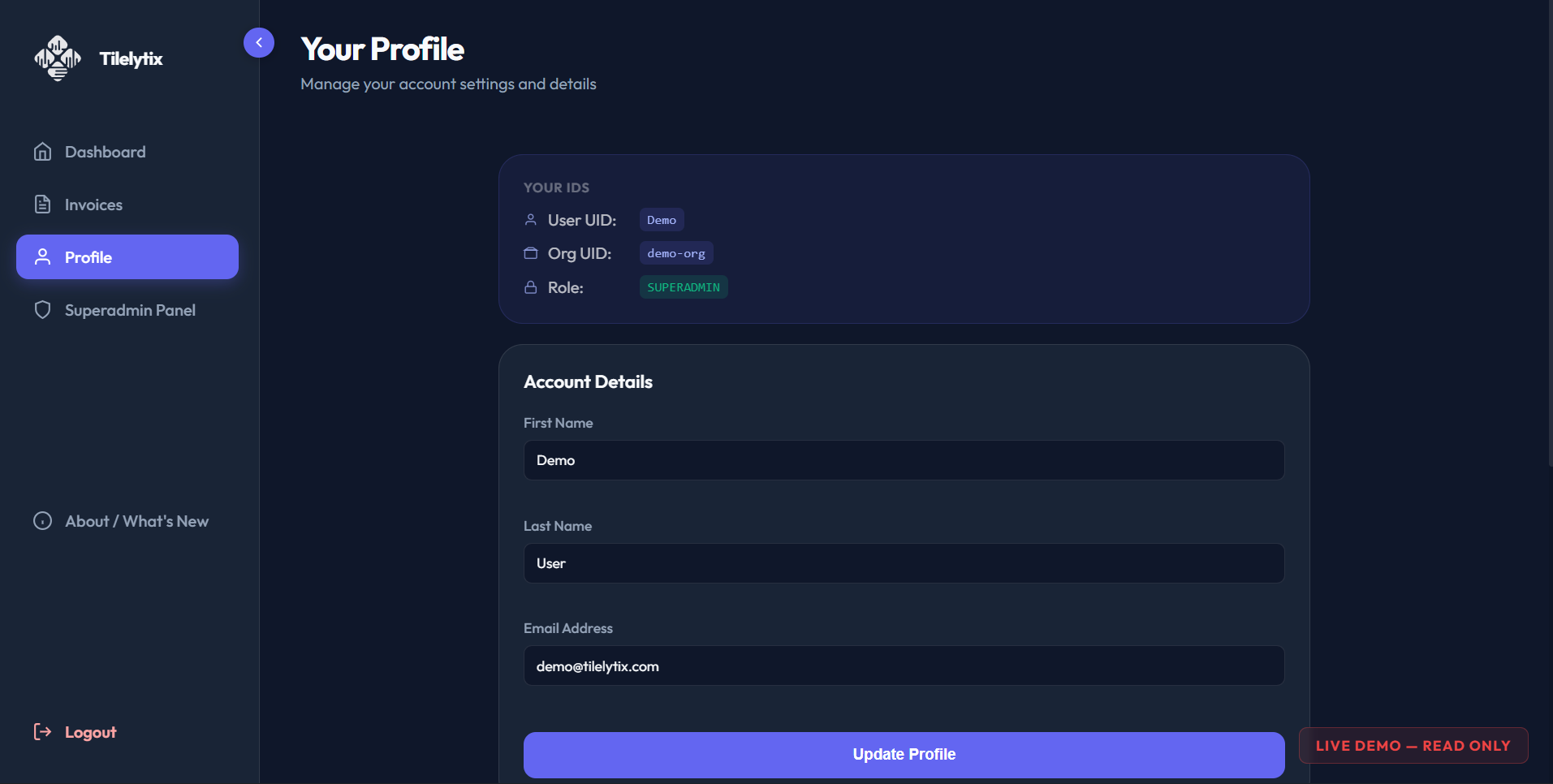 Tilelytix Custom Dashboard Tiles