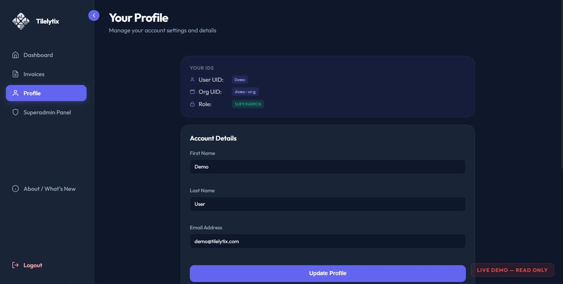 Tilelytix Custom Dashboard Tiles